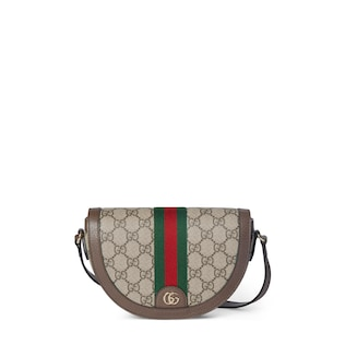 GUCCI-OPHIDIA SMALL SHOULDER BAG 7.9"W x 5.1"H x 1.8"D