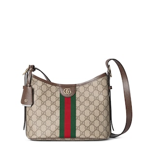 GUCCI-OPHIDIA SMALL SHOULDER BAG 9.1"W x 8.3"H x 4.7"D